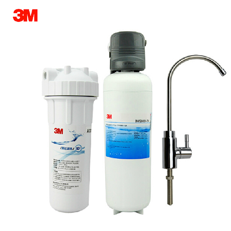 3M净享DWS6000-CN型家用净水器无废水直饮矿物质净水机
