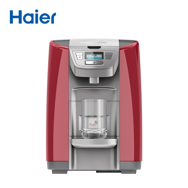 海尔Haier牌HSW-V5HR温热型智饮机-酒红色净水器净水机过滤器