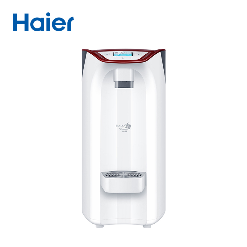 海尔Haier牌HSW-V3HR型温热型智饮机-酒红色净水器过滤器净水机